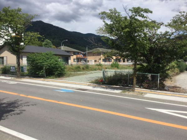 甲府市大手1丁目　売地 現地写真