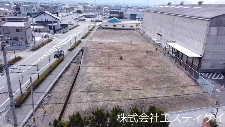 甲府市国玉町　土地 現地写真