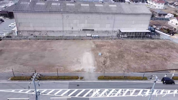 甲府市国玉町　土地 現地写真
