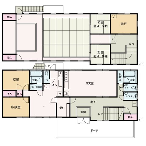 中央市山之神　中古 間取図・土地図