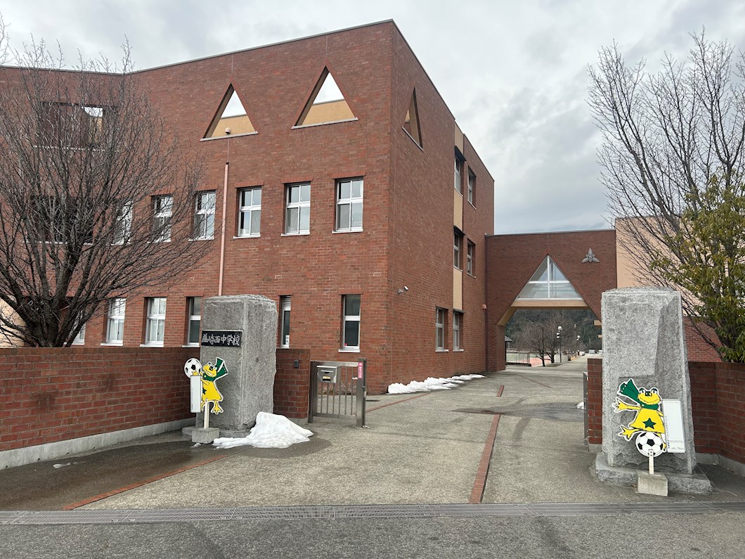 韮崎市大草町若尾　土地 中学校