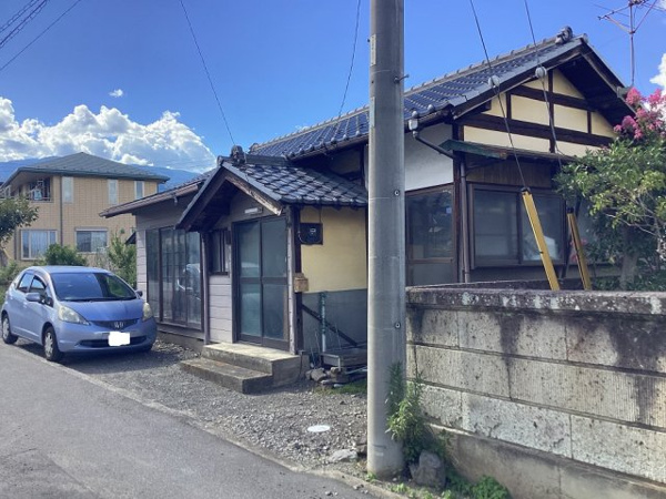 南アルプス市六科古家付土地 現地写真