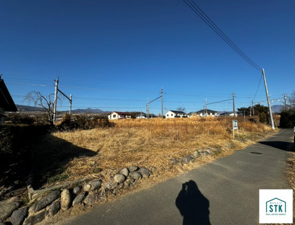山梨市万力　土地 現地写真