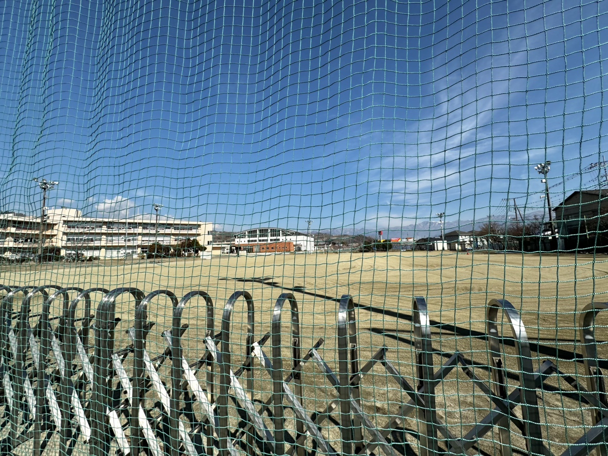 山梨市万力　土地 小学校