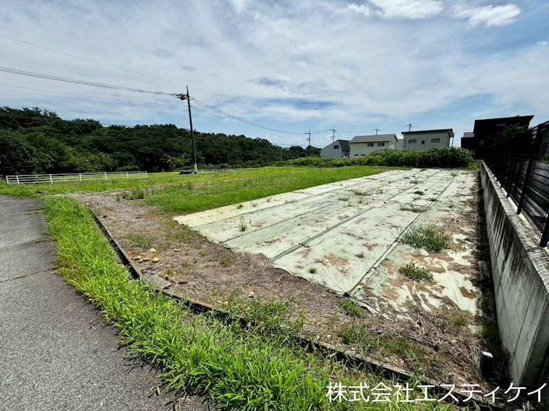 甲斐市団子新居　土地 現地写真