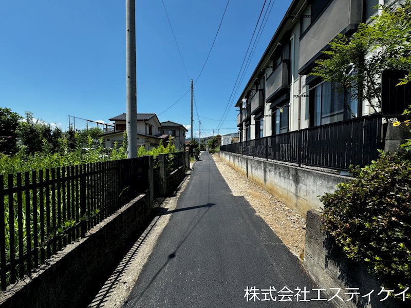 甲府市大手2丁目　土地 現地写真（前面道路含む現地写真）