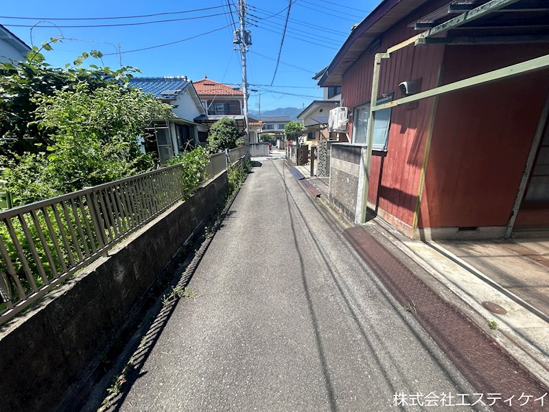 甲府市里吉3丁目　土地 現地写真（前面道路含む現地写真）