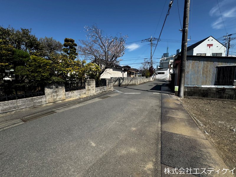 山梨県甲斐市万才 現地写真（前面道路含む現地写真）