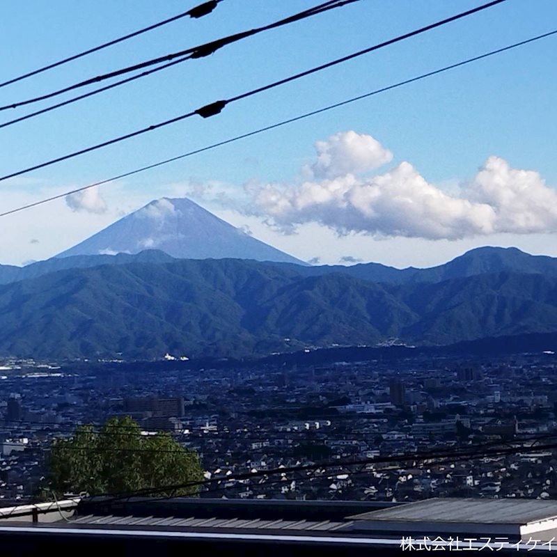 山梨県甲府市山宮町 眺望写真