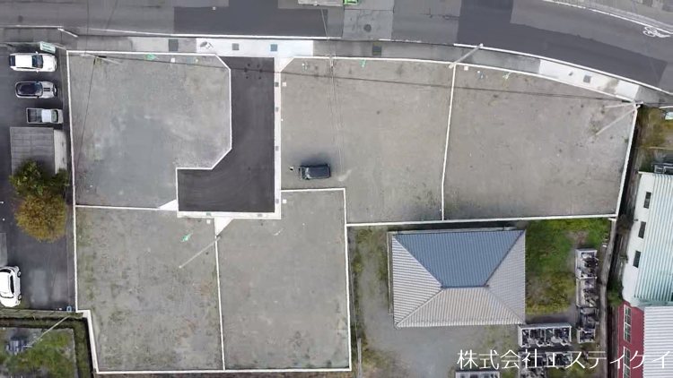 南アルプス市藤田５区画分譲地　区画4 間取図・土地図
