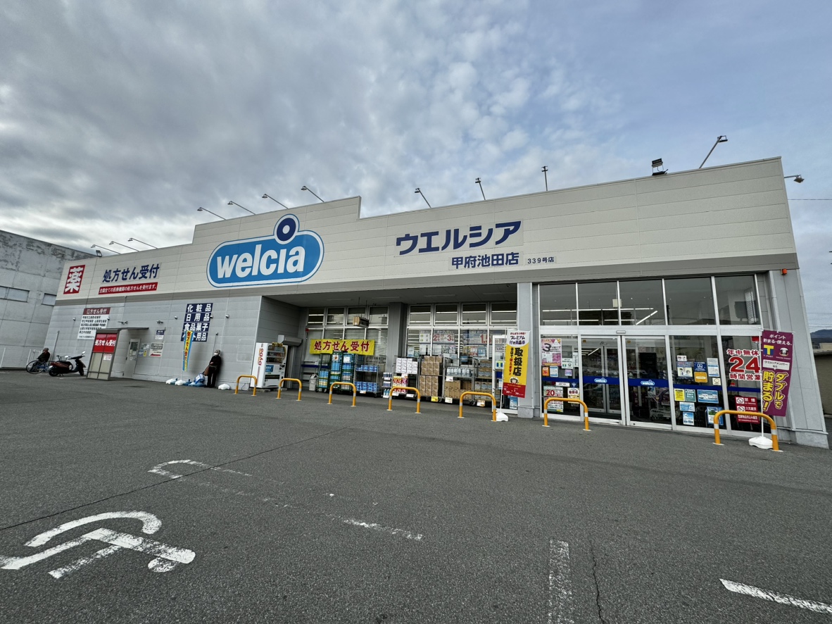 甲府市池田1丁目 No1 新築長期優良住宅「シンプる。」  ドラッグストア