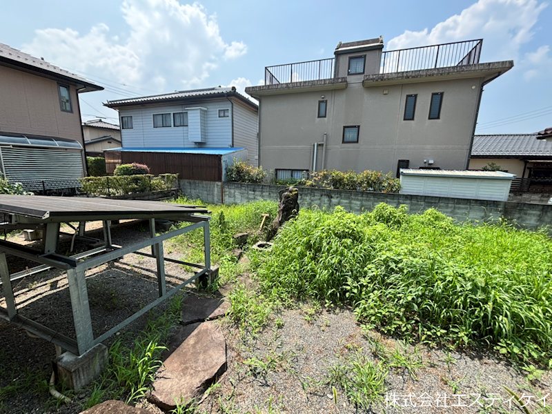 中央市臼井阿原　中古 現地写真（庭）