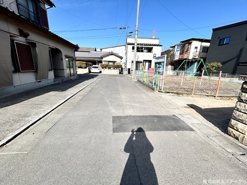 甲府市大里町新築建売住宅「TYPE-S」 現地写真（前面道路含む現地写真）