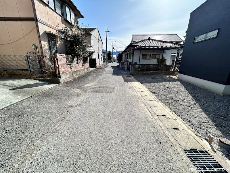 甲府市大里町新築建売住宅「TYPE-S」 現地写真（前面道路含む現地写真）