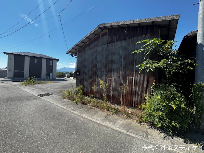 南アルプス市東南湖　土地 現地写真