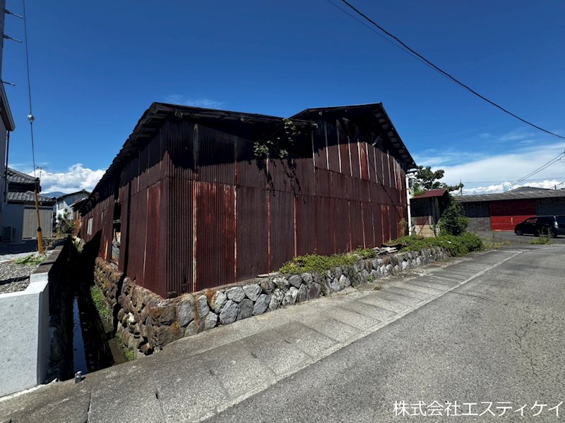 南アルプス市東南湖　土地 現地写真