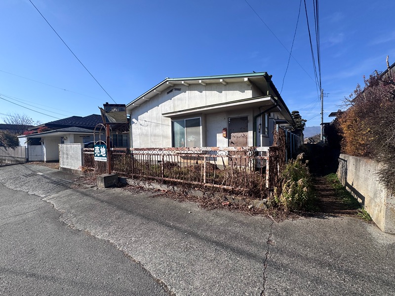 甲州市塩山下塩後　土地 現地写真
