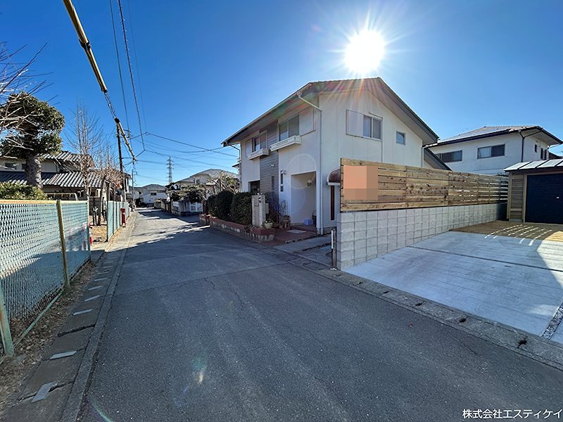 甲斐市中下条　中古 現地写真（前面道路含む現地写真）