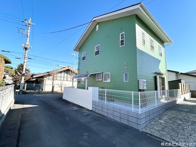 甲斐市中下条　中古 現地写真（前面道路含む現地写真）