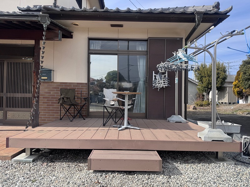 昭和町押越　中古 現地写真（庭）