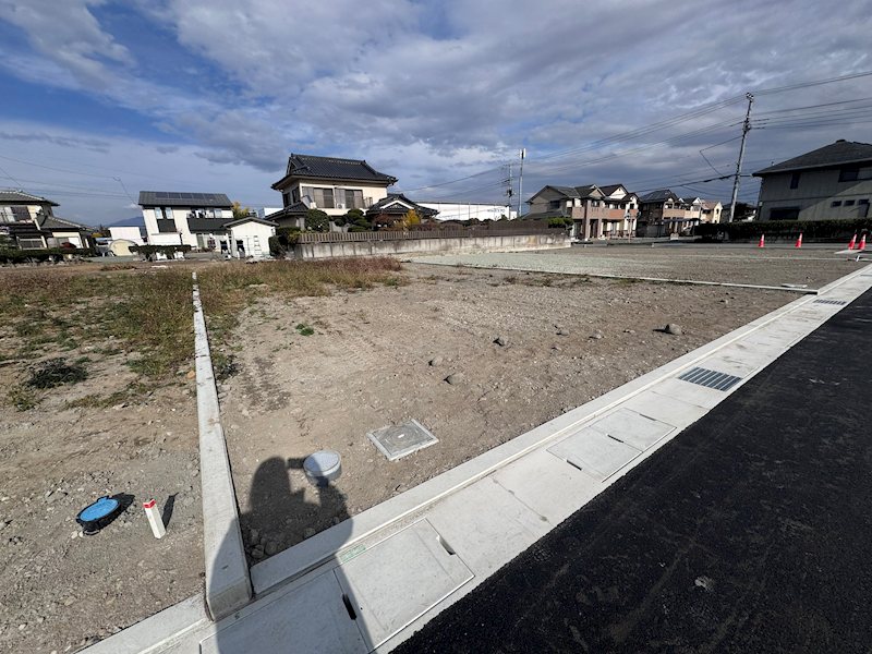 南アルプス市藤田区画③新築住宅「シンプる。」   現地写真