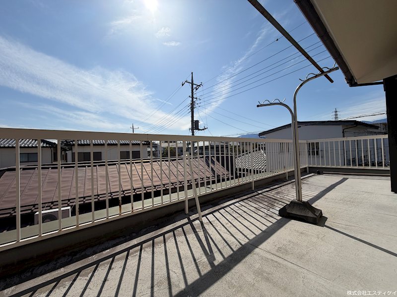 甲府市宝1丁目　中古 現地写真（バルコニー）