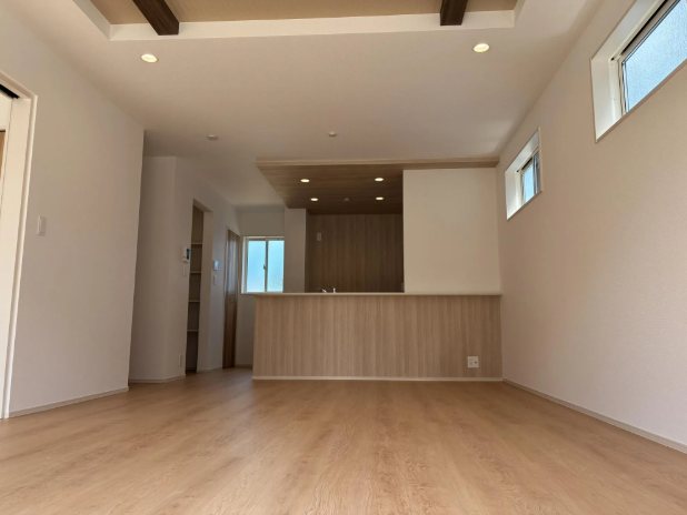 甲斐市龍地全3棟1号棟　新築戸建て 内観写真（リビング）
