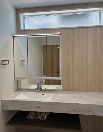 甲斐市龍地全3棟3号棟　新築戸建て  内観写真（洗面台・洗面所）