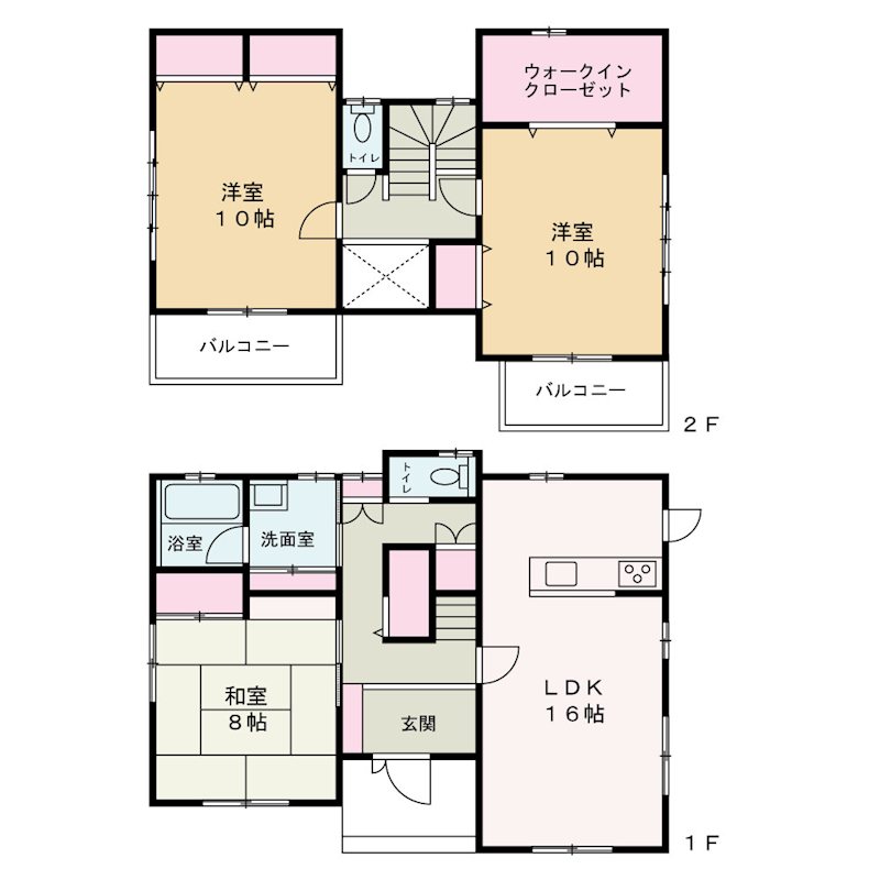 山梨県南アルプス市藤田 間取図・土地図