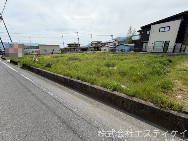 南アルプス市桃園　土地 現地写真