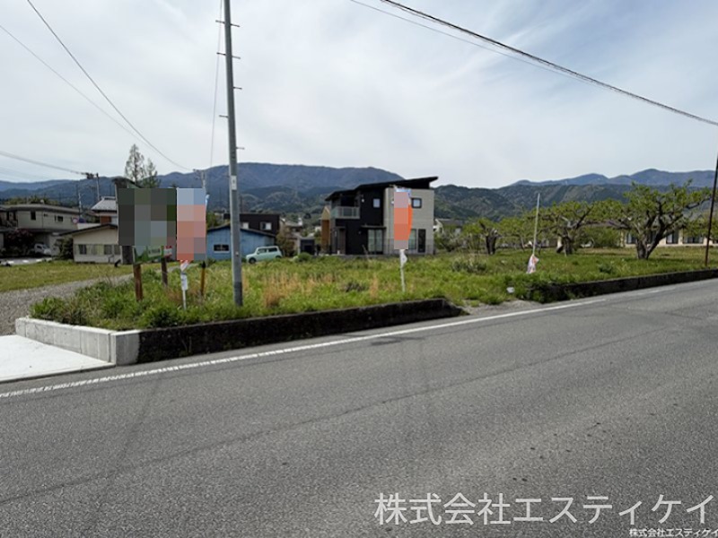 南アルプス市桃園　土地 現地写真