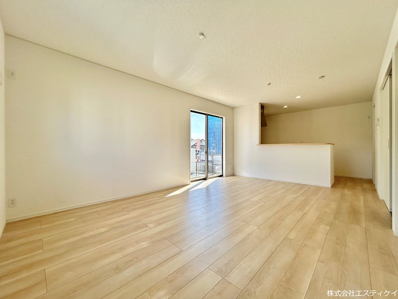 中央市成島第1 1号棟　新築戸建て 内観写真（リビング）