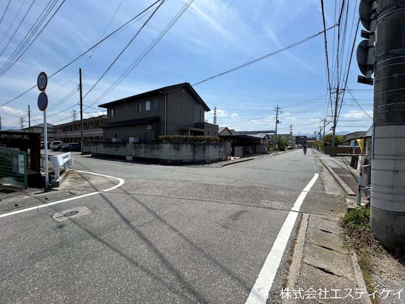 甲府市住吉4丁目　土地 現地写真（前面道路含む現地写真）