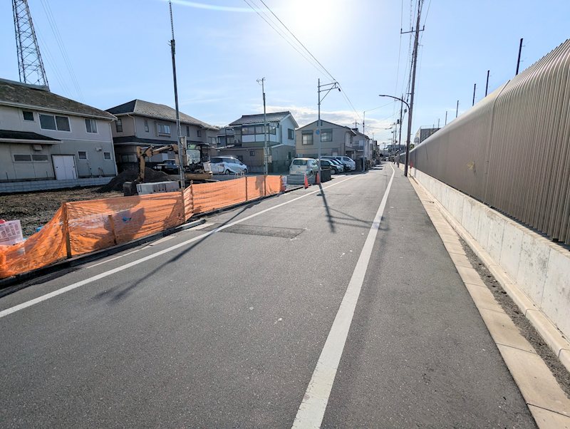 府中市幸町第5　全3棟 　3号棟 現地写真（前面道路含む現地写真）