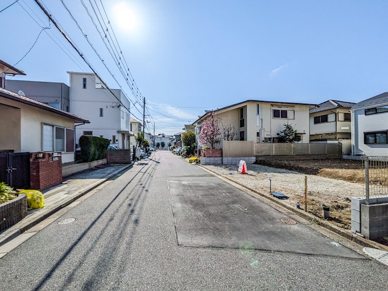 浦安市今川4丁目土地1区画 現地写真（前面道路含む現地写真）