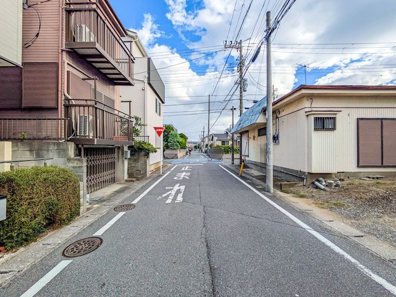 浦安市堀江5丁目土地 現地写真（前面道路含む現地写真）
