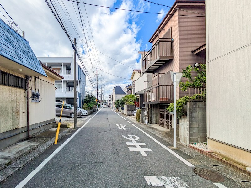 浦安市堀江5丁目土地 現地写真（前面道路含む現地写真）