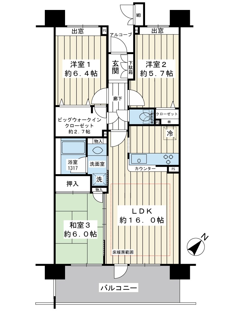 クレストフォルム新浦安グランデッツァ 間取図・土地図