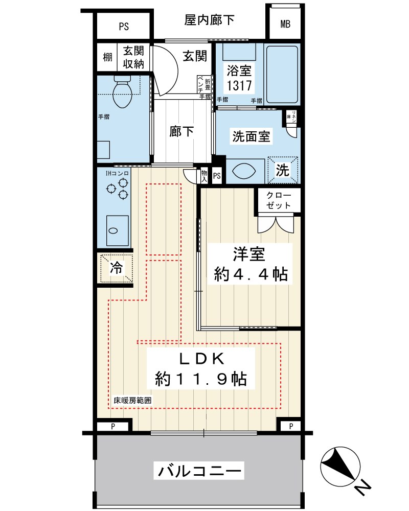LUMISIA浦安舞浜 間取図・土地図