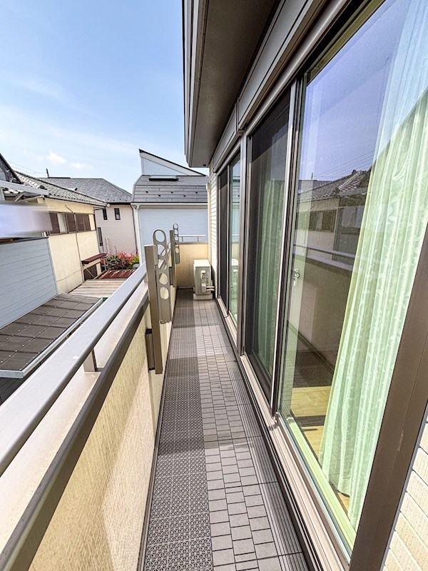 浦安市今川2丁目戸建 現地写真（バルコニー）