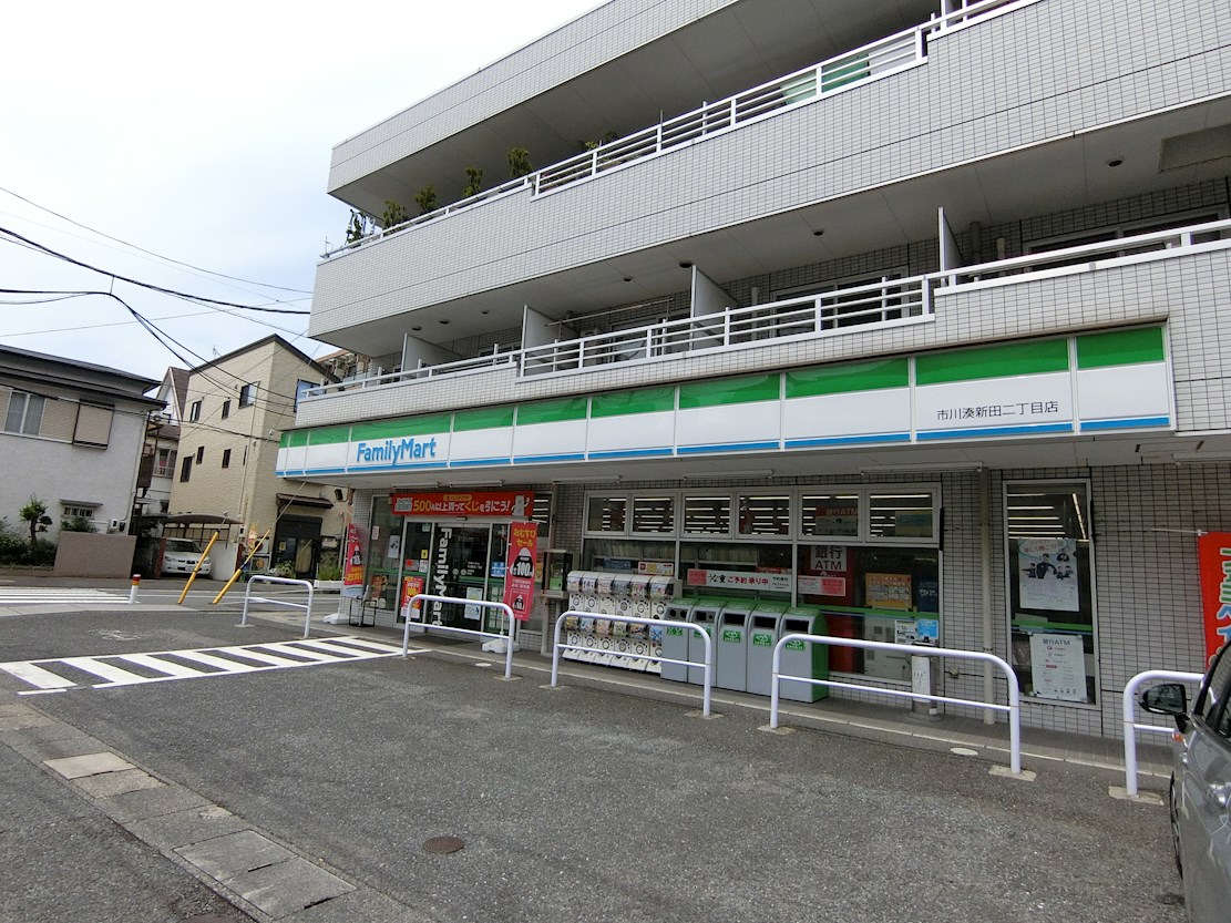 市川市福栄2丁目売りアパート コンビニ