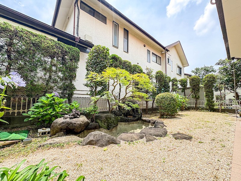 市川市南行徳4丁目戸建 現地写真（庭）