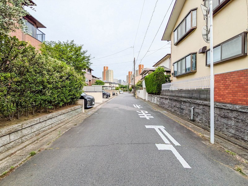 市川市南行徳4丁目土地 現地写真（前面道路含む現地写真）