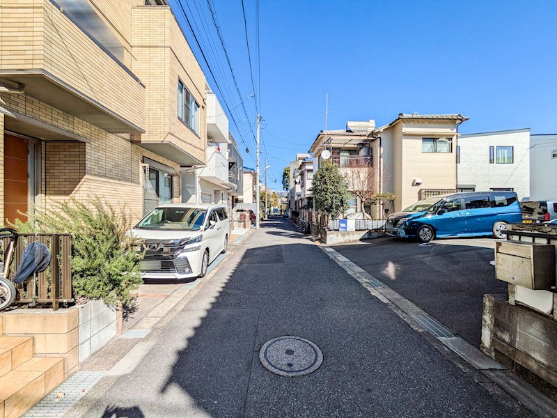 浦安市北栄3丁目土地 現地写真（前面道路含む現地写真）