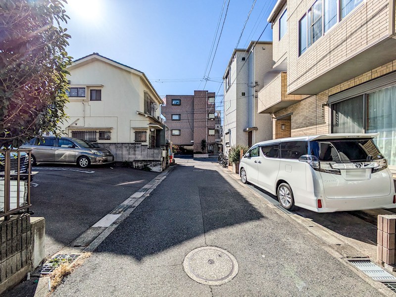 浦安市北栄3丁目土地 現地写真（前面道路含む現地写真）