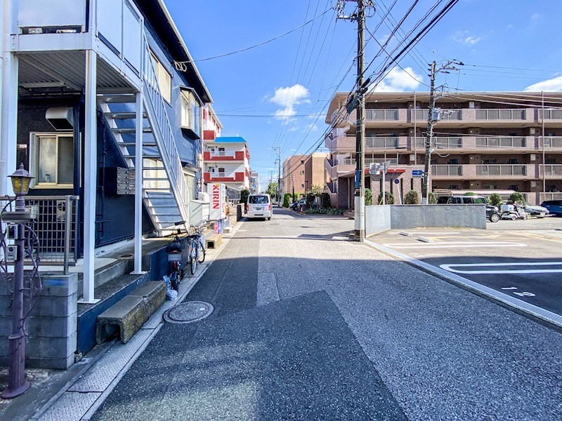 市川市福栄2丁目売りアパート 現地写真（前面道路含む現地写真）