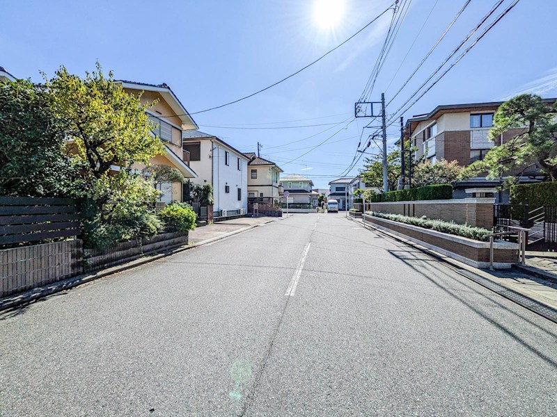 浦安市今川4丁目土地 現地写真（前面道路含む現地写真）