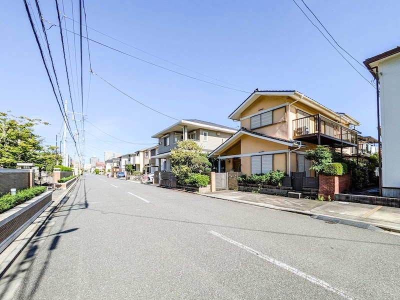 浦安市今川4丁目土地 現地写真（前面道路含む現地写真）