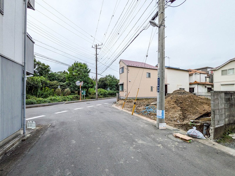 浦安市海楽2丁目土地1区画 現地写真（前面道路含む現地写真）