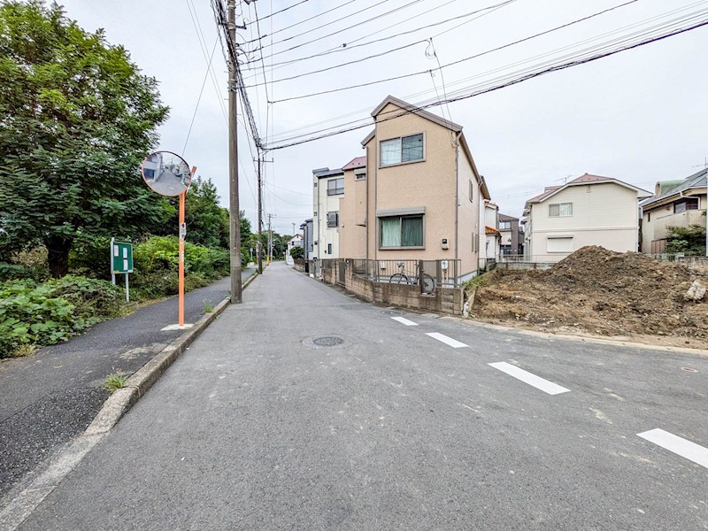 浦安市海楽2丁目土地2区画 現地写真（前面道路含む現地写真）